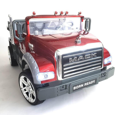 12V Mack Truck - Eco Leather Seat.