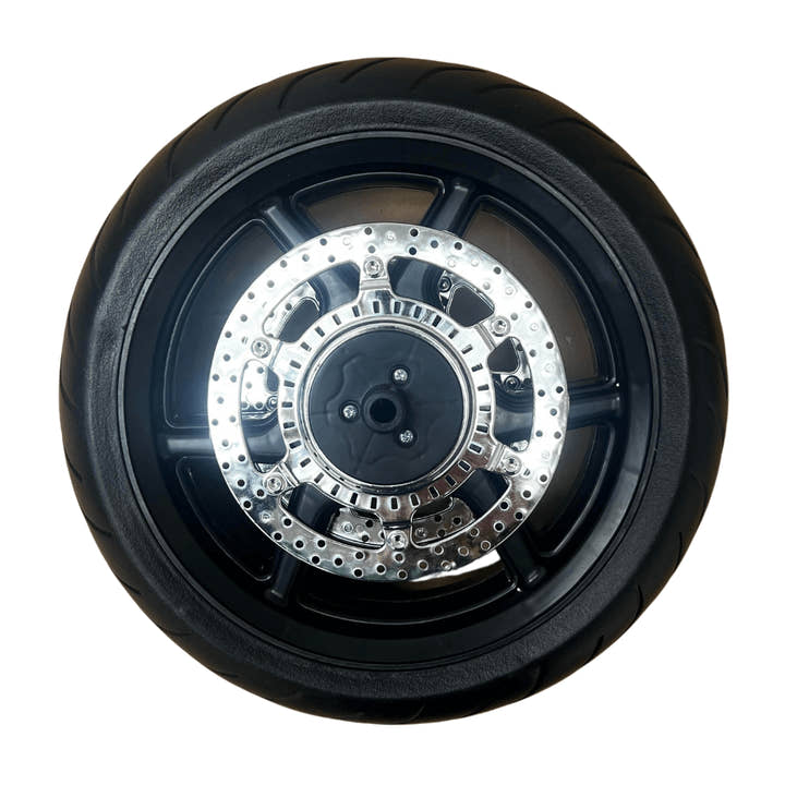 24V Police Motorcycle - Front Wheel.