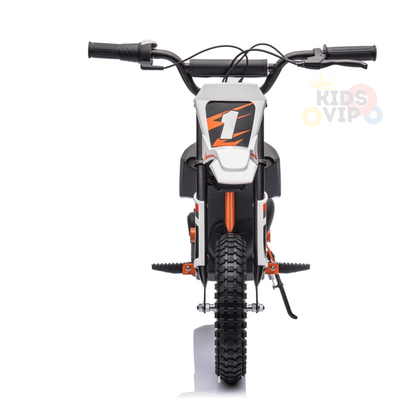 24V 250W Super Moto Off-Road Edition Ride-On Dirt Bike for Big Kids W/ Air-Filled Rubber Tires.