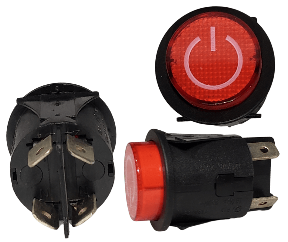 24V Go Kart - Power button.