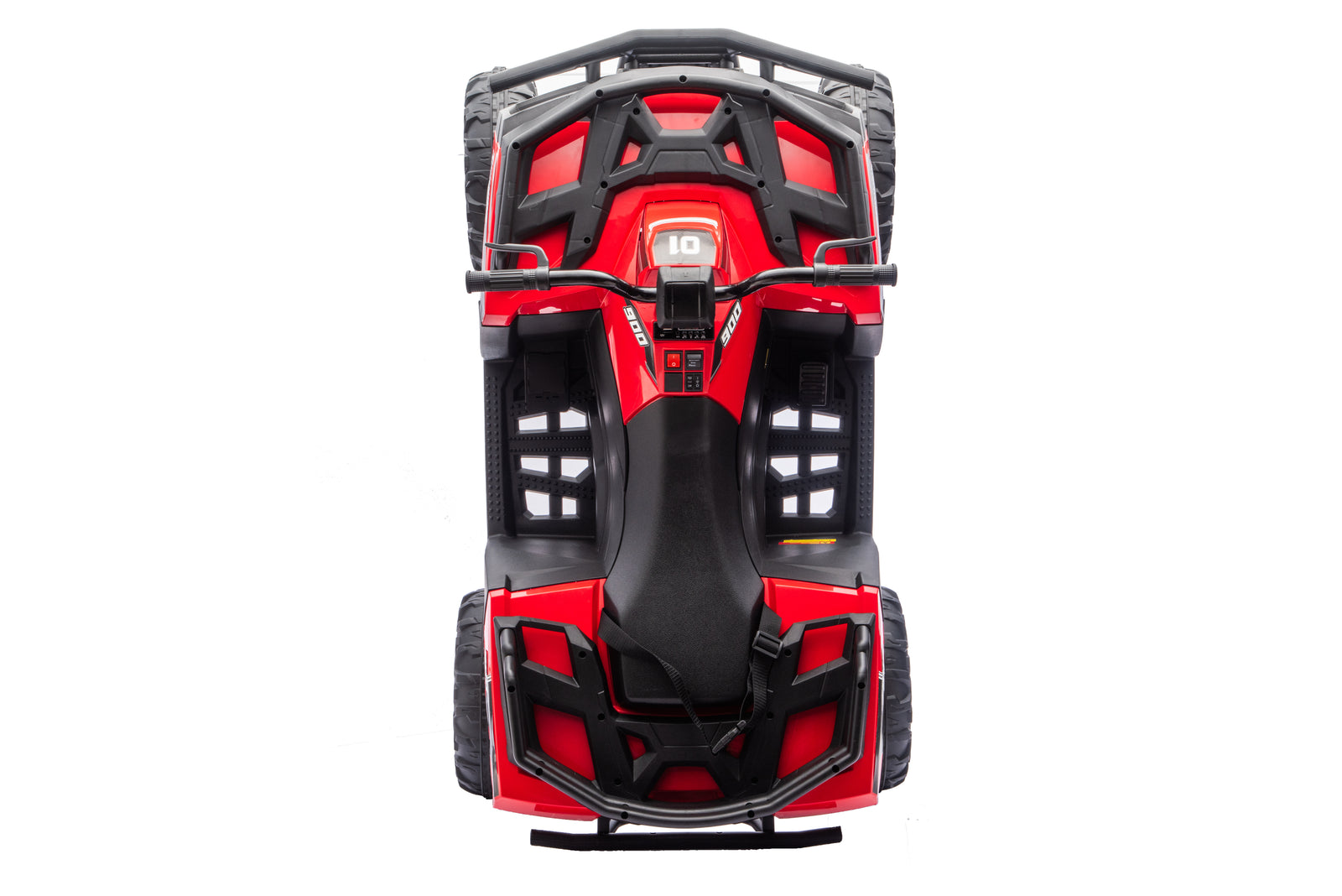 Titan Pro Edition 24V Kids Electric ATV with 200W Brushless Motor, Rubber Inflatable Wheels & Leather Seat