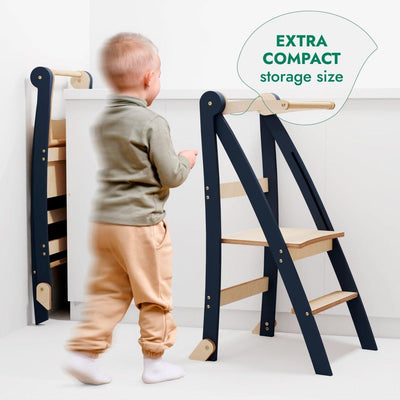 Toddler Tower: Step stool for Kids - Graphite.