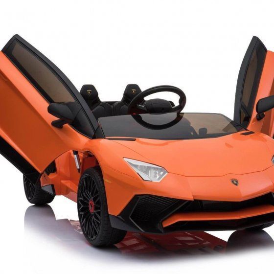 Official Complete Edition 12V Lamborghini Ride on Car - Orange