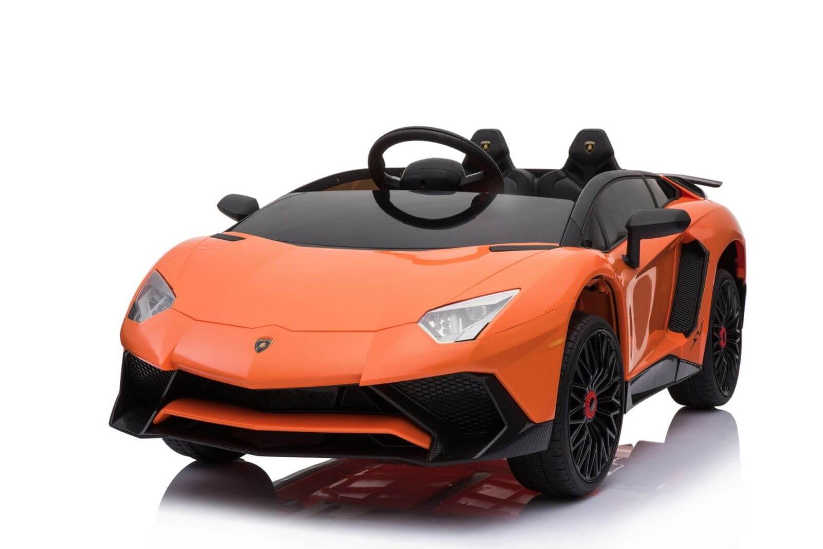 Official Complete Edition 12V Lamborghini Ride on Car - Orange