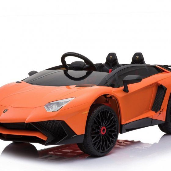 Official Complete Edition 12V Lamborghini Ride on Car - Orange