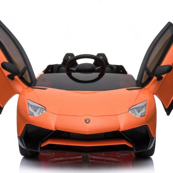 Official Complete Edition 12V Lamborghini Ride on Car - Orange