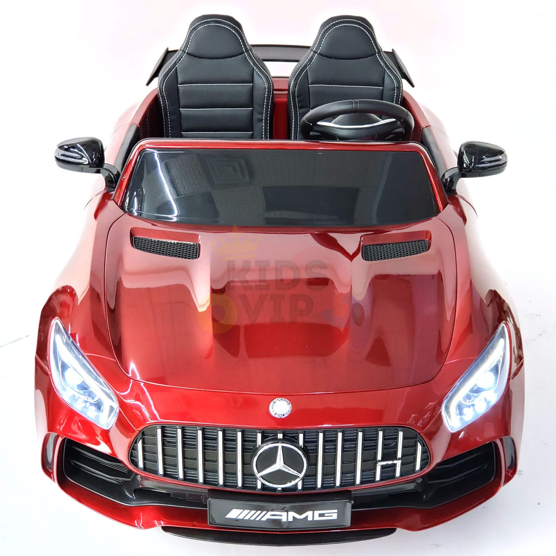 Premium Edition Mercedes Benz GTR 2X12V 4WD Ride on Car RC Red