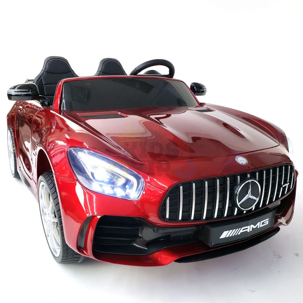 Premium Edition Mercedes Benz GTR 2X12V 4WD Ride on Car RC Red