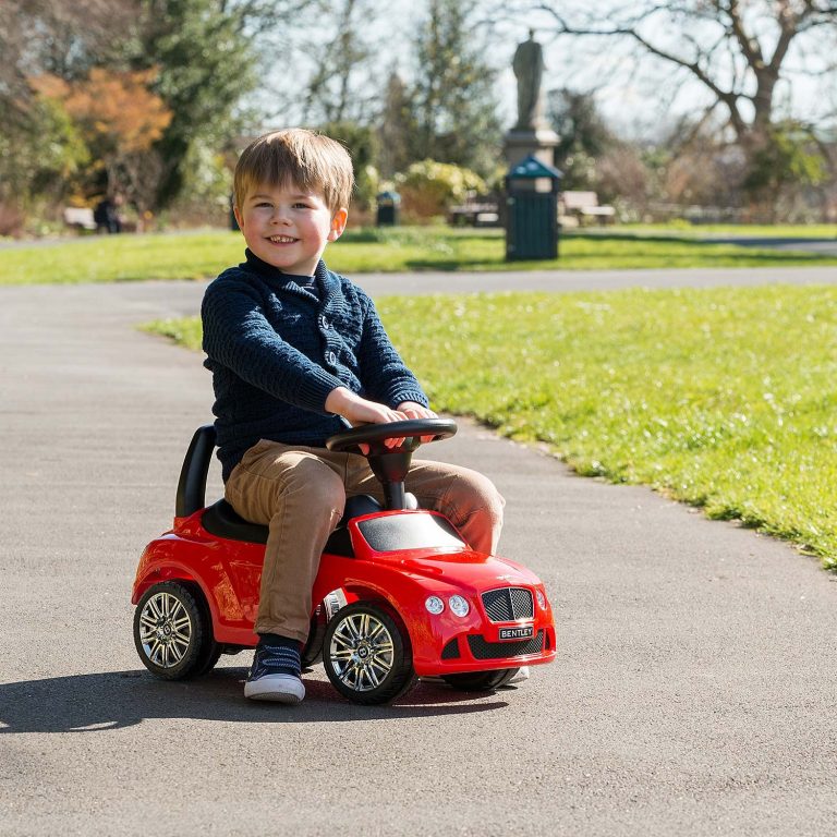 Officially Licensed Bentley Continental GT Push Car for Toddlers