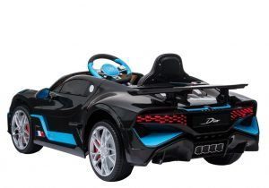 eng pl Electric Ride On Car Bugatti Divo Black Painted 4432 4
