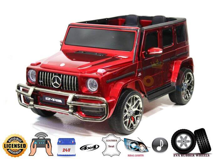 24v Ride On 2 Seats Mercedes G Series 4WD With Remote Control [SPECIAL EDITION]