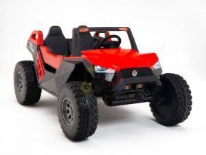kids vip dune buggy challenger 24v sx1928 ride on kids 2 seater red 1
