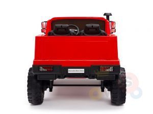 kidsvip zetros 24v kids ride on car 2 seater red 12