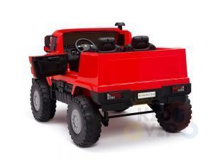 kidsvip zetros 24v kids ride on car 2 seater red 14