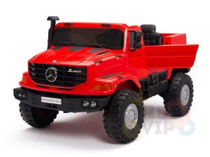 kidsvip zetros 24v kids ride on car 2 seater red 18