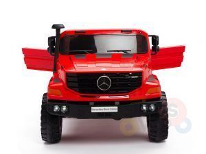 kidsvip zetros 24v kids ride on car 2 seater red 2