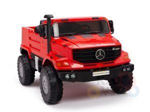 kidsvip zetros 24v kids ride on car 2 seater red 4