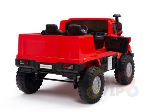 kidsvip zetros 24v kids ride on car 2 seater red 8