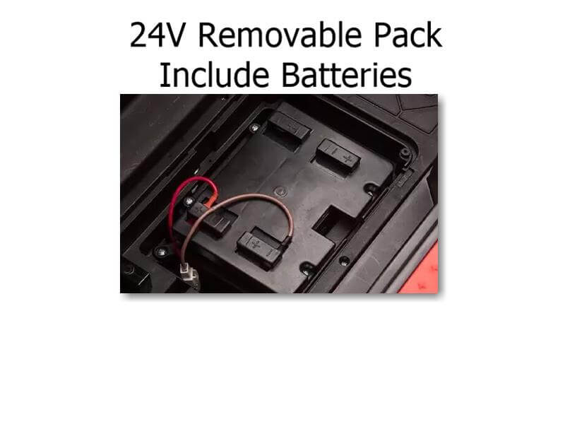 Removable Battery Pack for 24V Dune Adventure Kids Ride on Buggy/ UTV