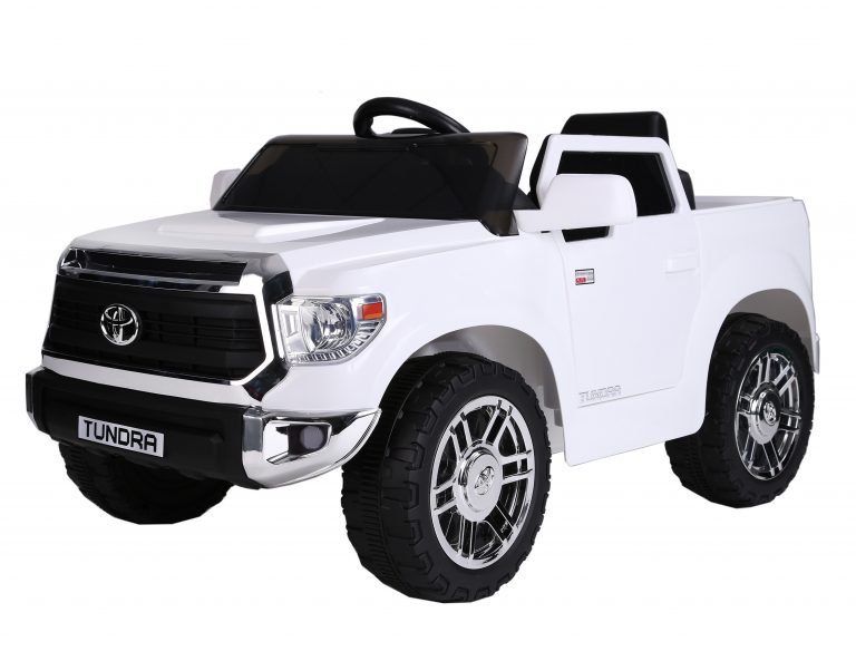 Kids Official 2 Seats 2x12V Toyota Tundra Ride on Car - White