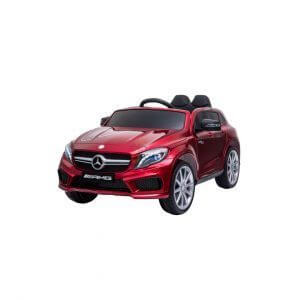 12v Mercedes GLA45 Kids and Toddlers Ride on Car rc leather seat rubber wheels kidsvip 4 1