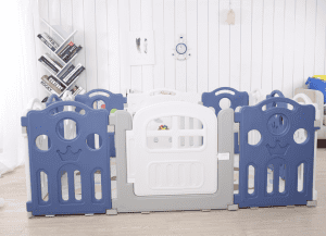 kidsvip 12panel toddlers fencecrown blue 5