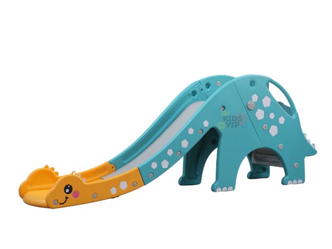 Kids, Toddlers and Baby Indoor / Outdoor Happy Dinosaur Slide with Full ...