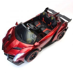 2 seats lamborghini ride on kids and toddlers ride on car 12v red 16