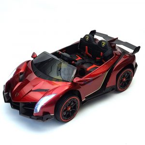2 seats lamborghini ride on kids and toddlers ride on car 12v red 20