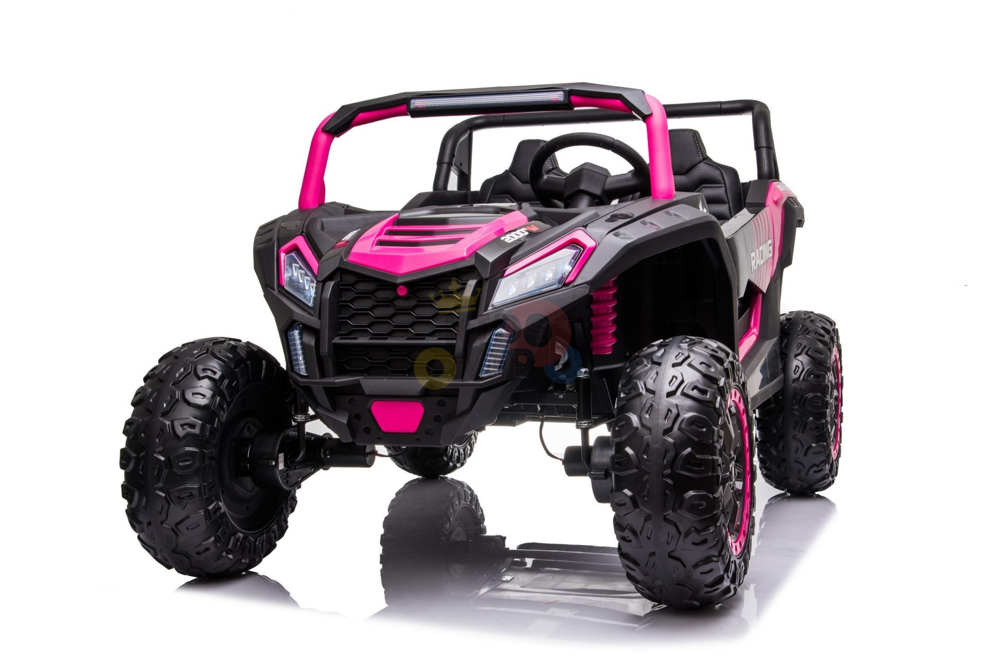 24 volt utv with rubber tires