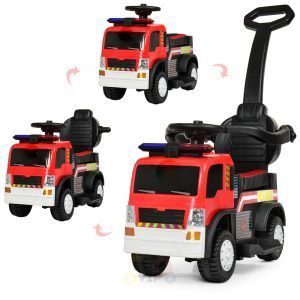 kids vip toddlers ride on car pushcar firetruck 6v ride on car 7