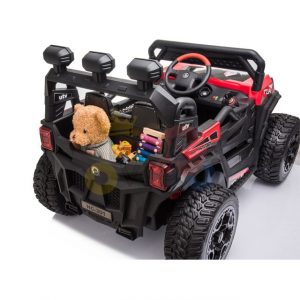 kidsvip sport utility ride on kids toddlers buggy utv 4wheeldrive rc leather seat 35