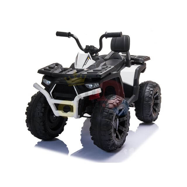 Titan Edition 24V Kids' Ride-On Quad ATV With Rubber Wheels