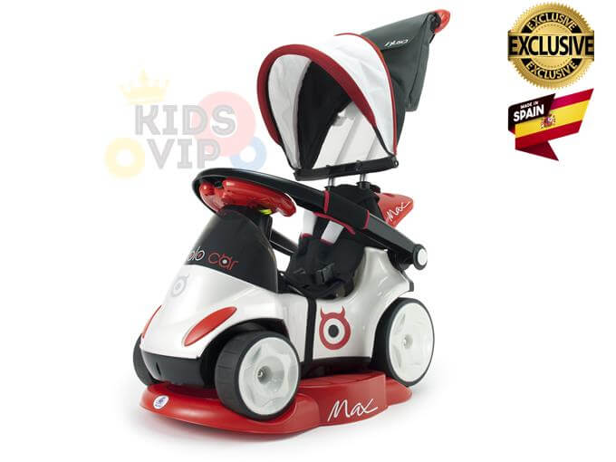 INJUSA 9-In-1 Diavolo Edition Push-Car/Rocker/Foot-To-Foot Convertible Ride-On For Toddlers