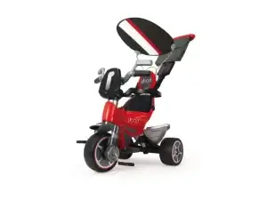 injusa body sport edition 3 wheel tricycle removable backrest handle