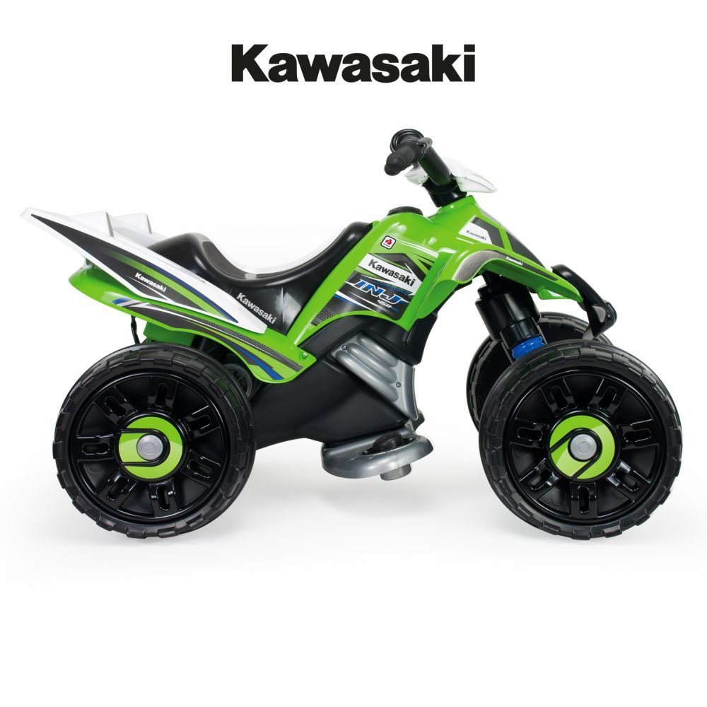 INJUSA Official Kawasaki Sport Edition ATV For Kids - Kids Vip