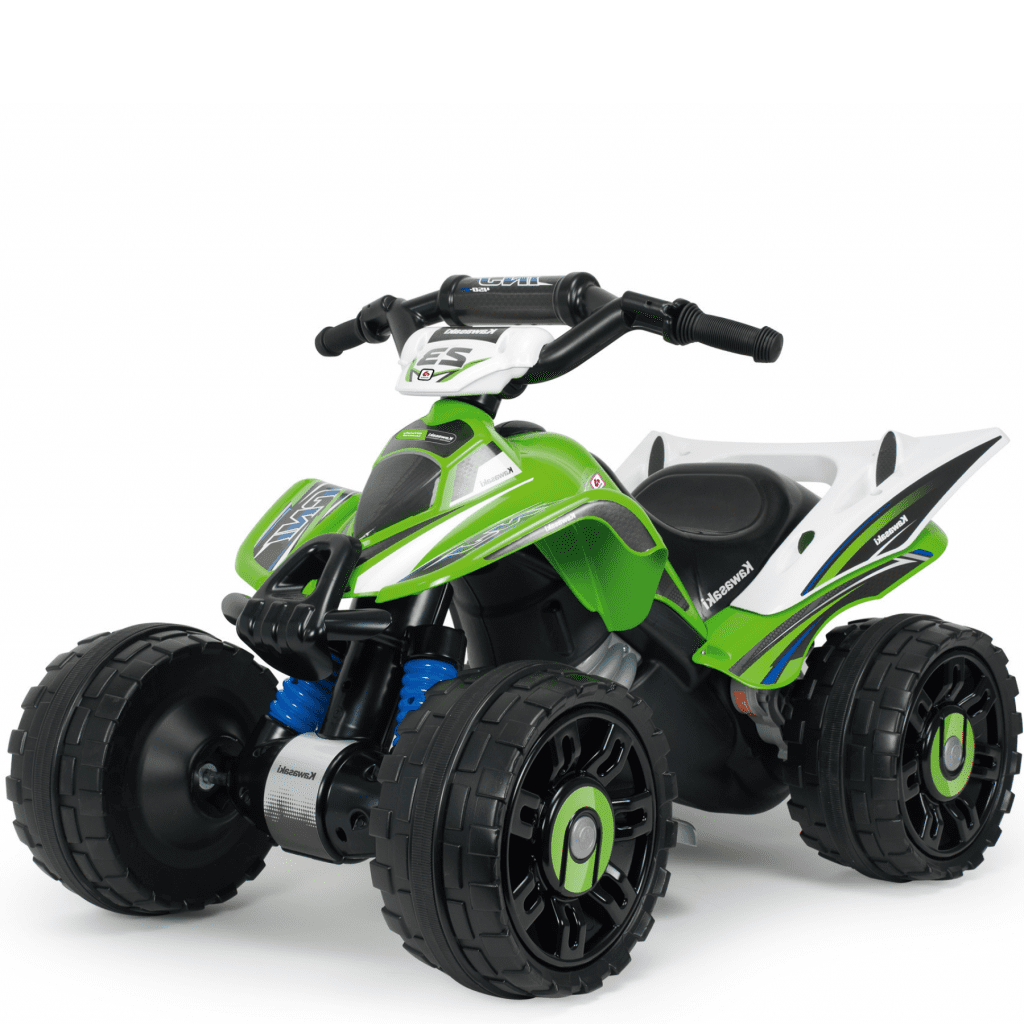 INJUSA Official Kawasaki Sport Edition ATV For Kids - Kids Vip