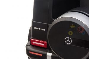 Mercedes g series 24v ride on kids car led logo edition matte black 10