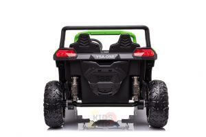 kidsvip 24v 4wd 4x4 ride on buggy utv gig toy remote rc green 3