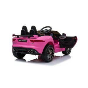 kidsvip jaguar kids and toddlers ride on car 12v pink 14