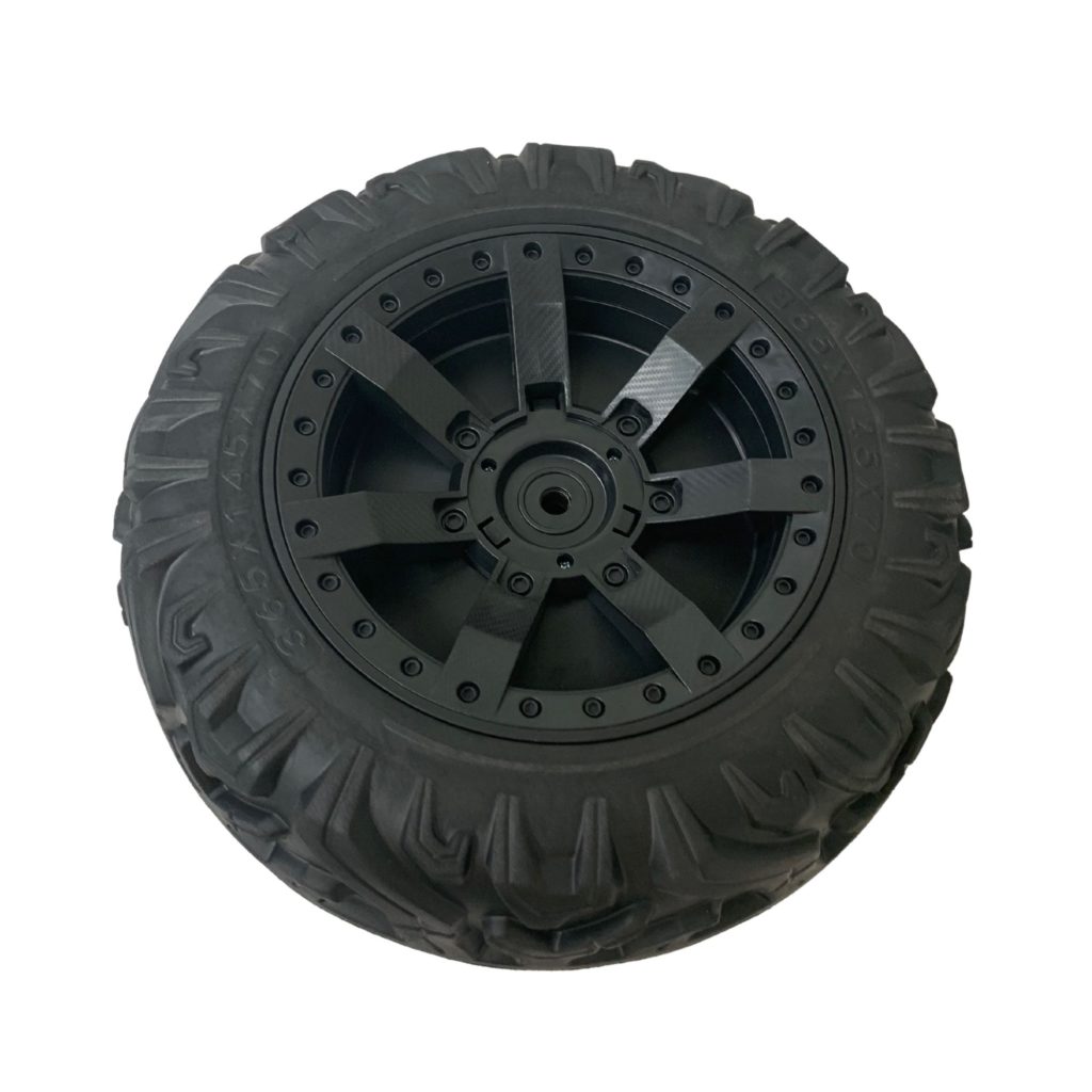 Replacement Wheel for Big Eva Wheels Jeep and Titan ATV 24v Kids Ride On (Rear or Front Wheel)