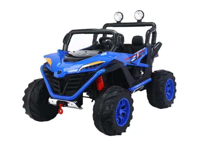 Blue 4×4 Sport MX Edition 2x12V 2 Seater Ride On UTV , SD, USB, Bluetooth, RC