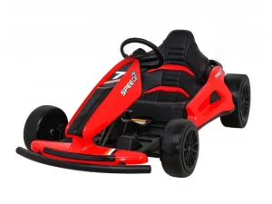 Upgraded 24V Furious Edition Big Kids Drifting Go Kart red