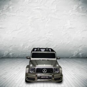 mercedes benz g63 gvagon 24v kids and toddlers ride on car suv rc dull matte grey 35