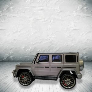 mercedes benz g63 gvagon 24v kids and toddlers ride on car suv rc dull matte grey 6