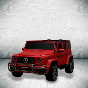 Mercedes Benz G63 Gvagon 24V Kids And Toddlers Ride On Car Suv Rc Dull Matte Red 35