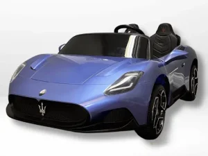 2 Seater Licensed Sport Edition Maserati MC20 24V Kids Ride on Car With 4x4 and RC Cornflower Blue