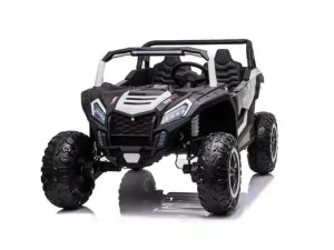 2 Seater XXL Edition Blade BT 24V:4WD Kids Exclusive Buggy:UTV With Rubber Wheels, Leather Seats