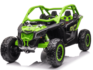 2 seater lx performance 4wd edition can am maverick 2x24v pack kids ride on buggy eva wheels leather seats rc