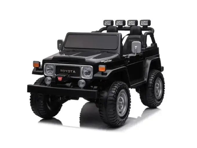 2 seater premium black edition toyota 24v 4x4 truck for kids rc